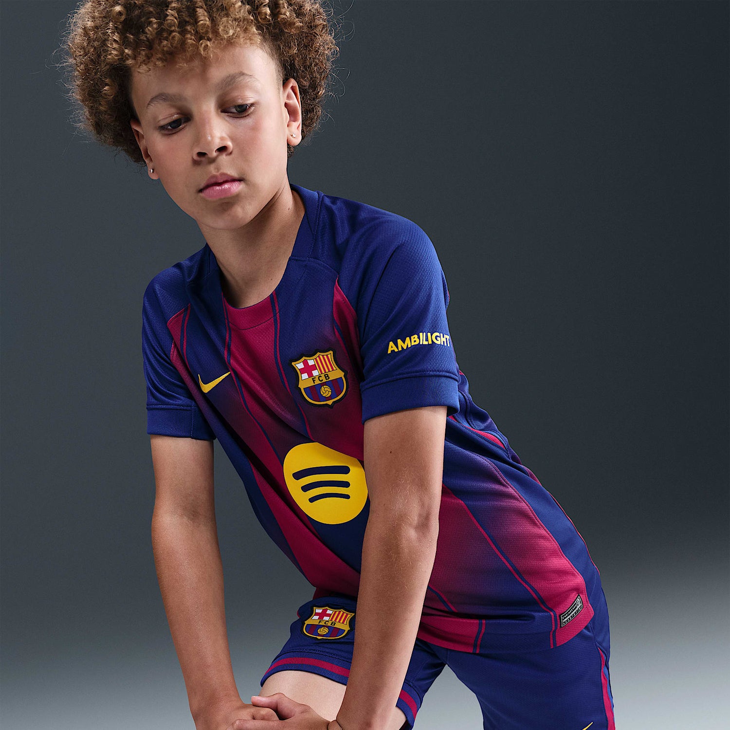 Youth FC Barcelona 2025/26 Stadium Home Jersey
