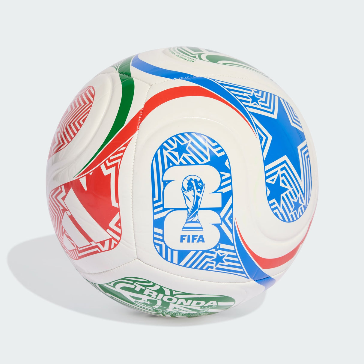 Trionda Club Ball [White/Vivid Red/Glow Blue]