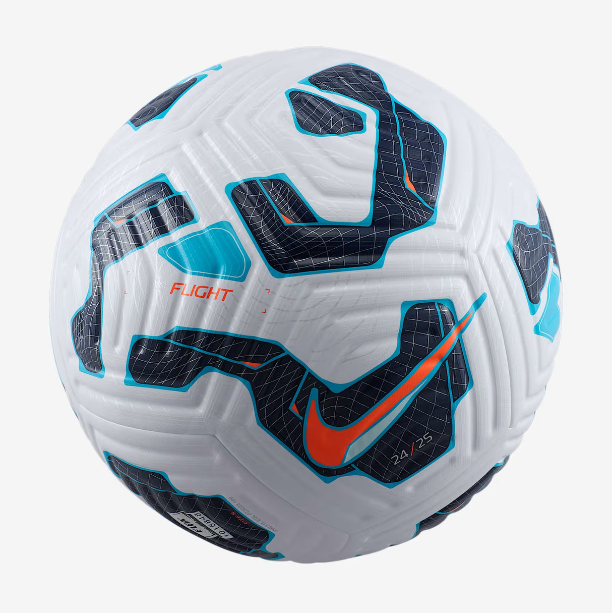 Nike Flight Soccer Ball [White/Blue/Orange]