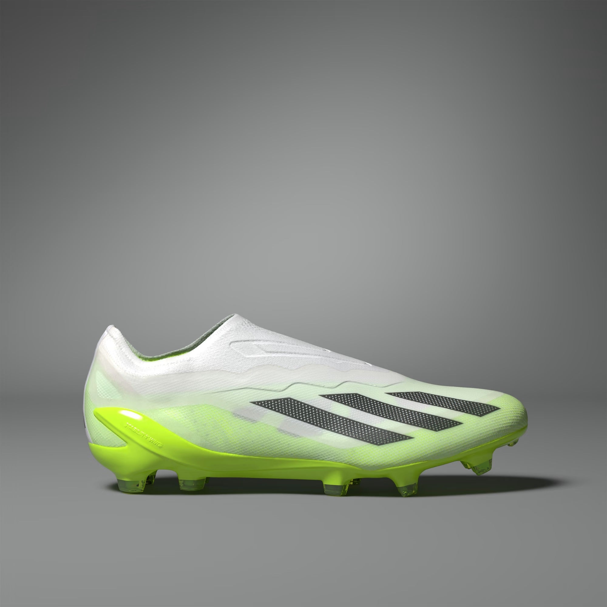 X Crazyfast.1 LL FG [White/ Lucid Lemon] – Tursi Soccer Store