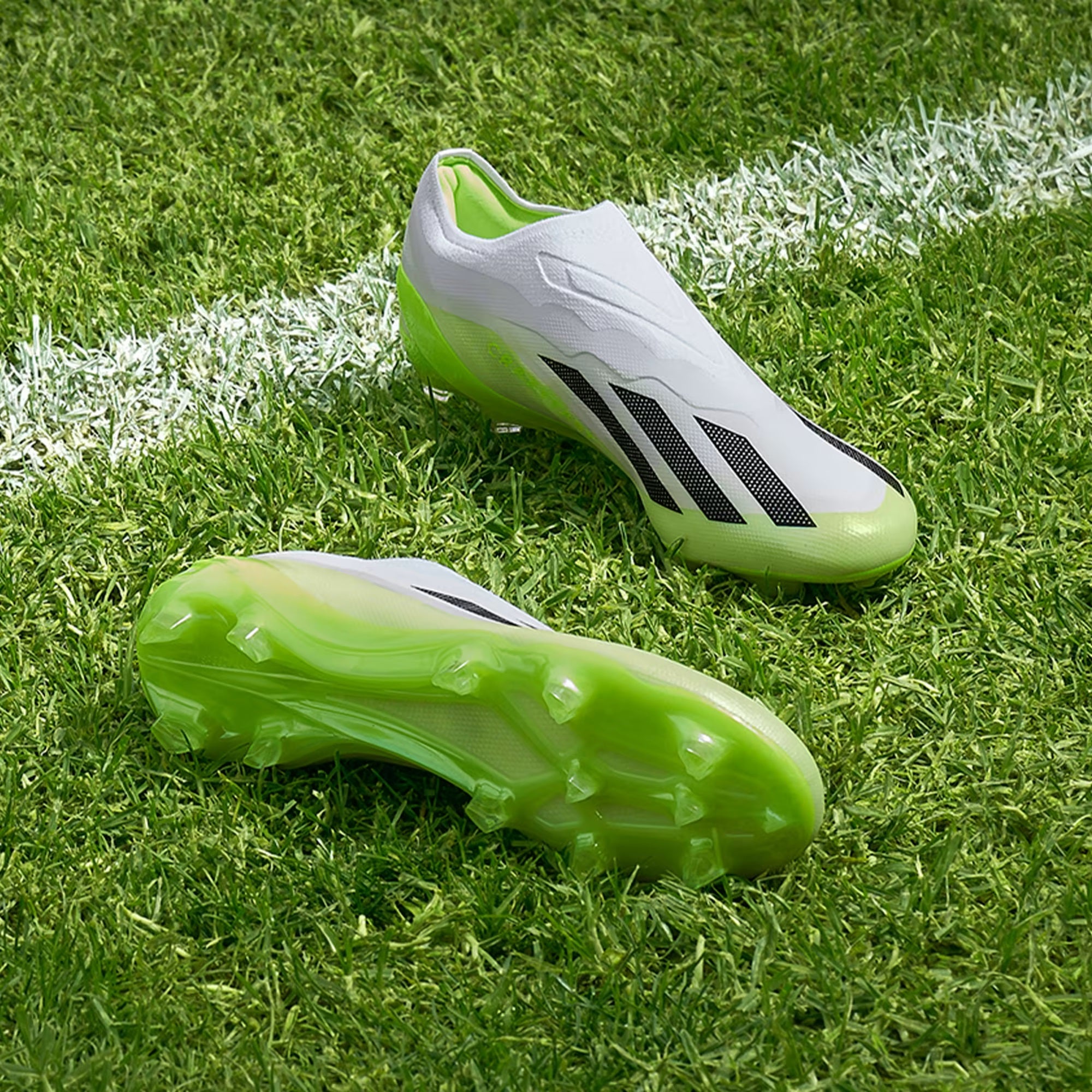 X Crazyfast.1 LL FG [White/ Lucid Lemon] – Tursi Soccer Store