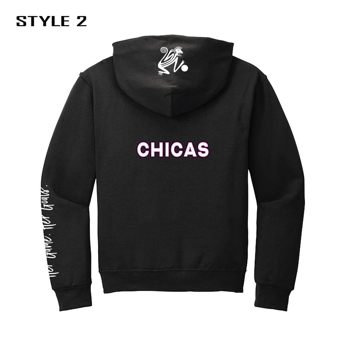 Indie Chicas Fan Hoodie Blk [Adult/Unisex]