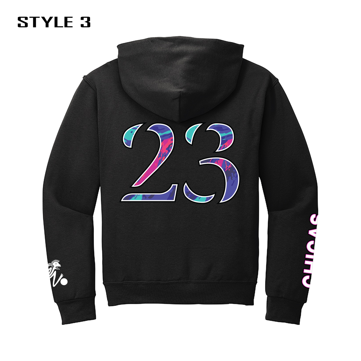 Indie Chicas Fan Hoodie Blk [Adult/Unisex]