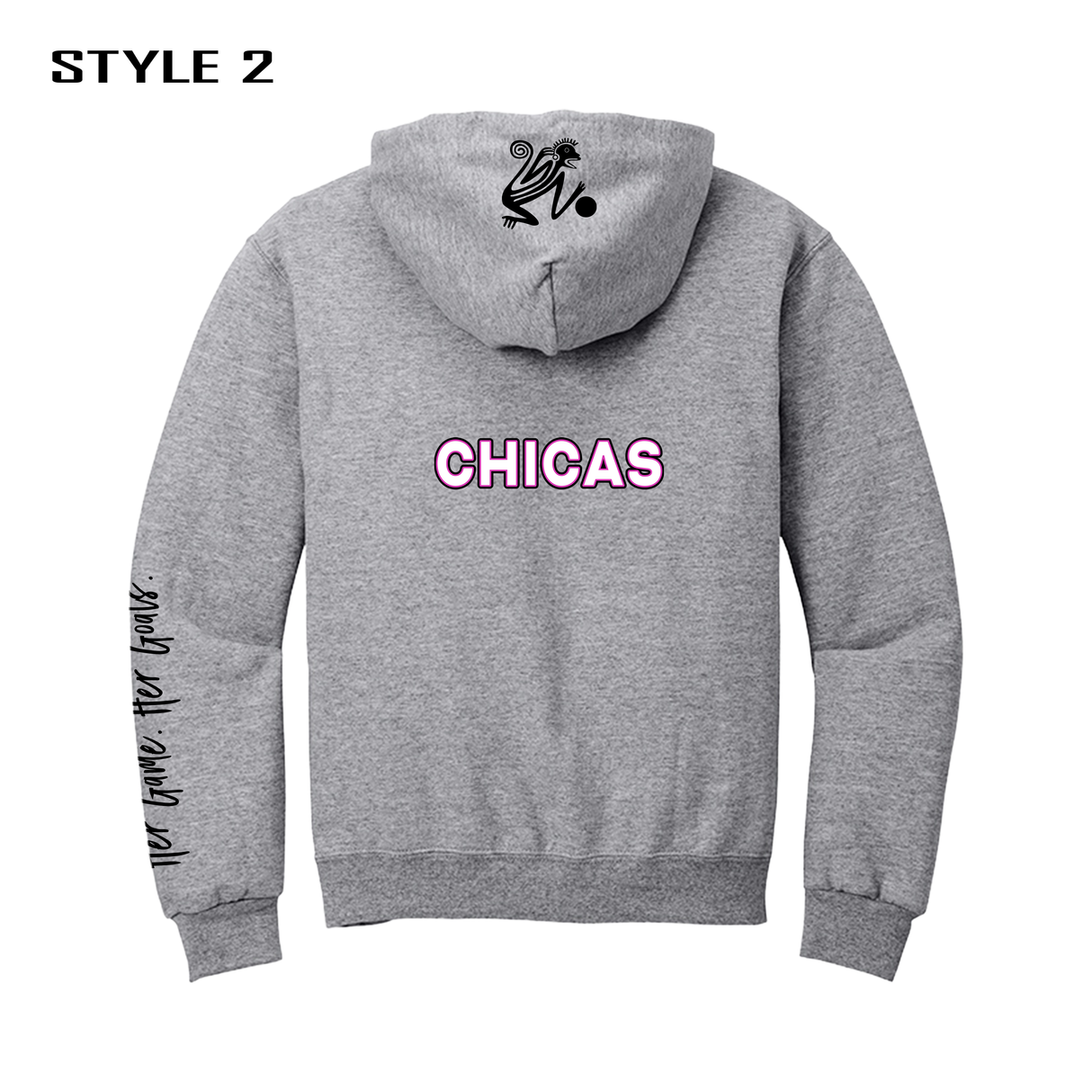 Indie Chicas Fan Hoodie Grey [Adult/Unisex]