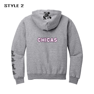 Indie Chicas Fan Hoodie Grey [Adult/Unisex]