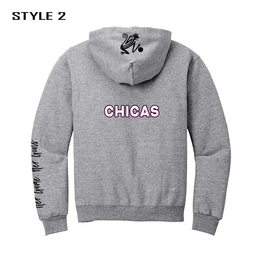 Indie Chicas Fan Hoodie Grey [Adult/Unisex]