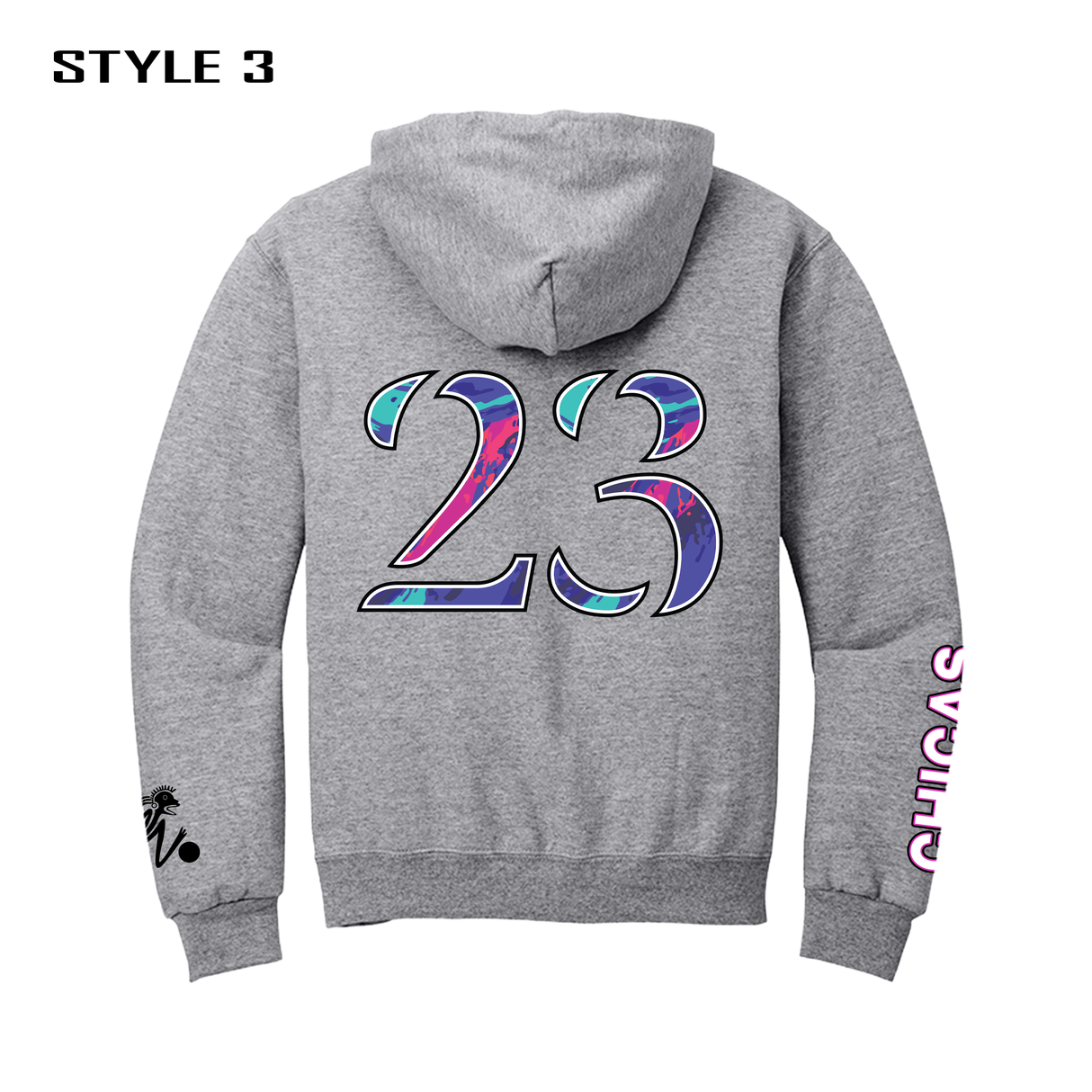 Indie Chicas Fan Hoodie Grey [Adult/Unisex]