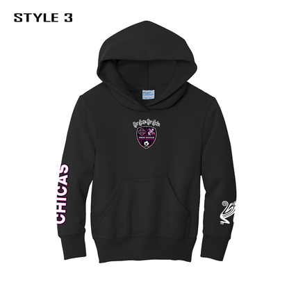 Indie Chicas Fan Hoodie Blk [Youth]