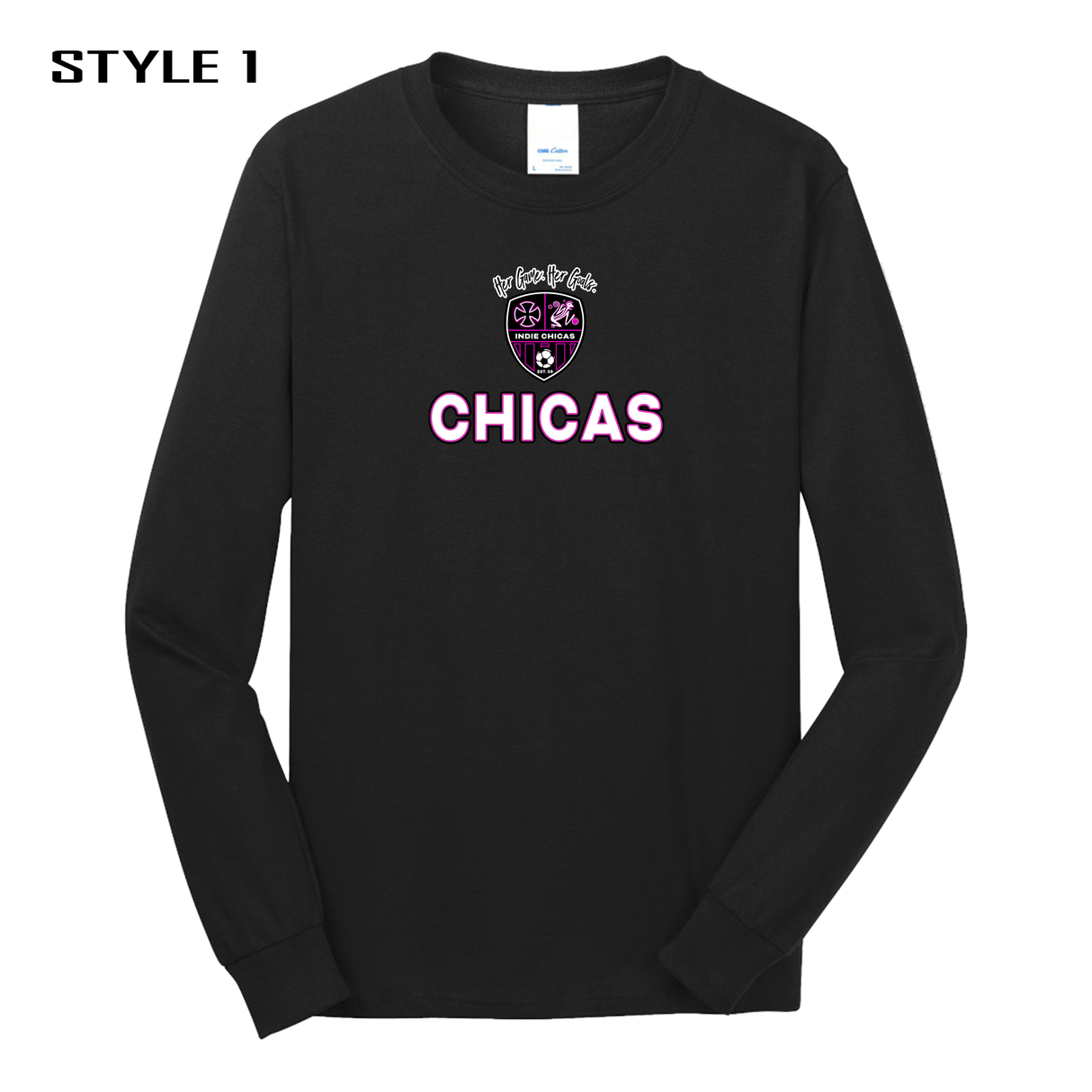 Indie Chicas Fan Tee LS [Adult/Unisex]