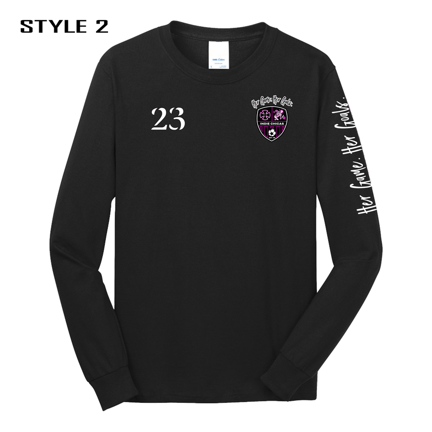 Indie Chicas Fan Tee LS [Adult/Unisex]