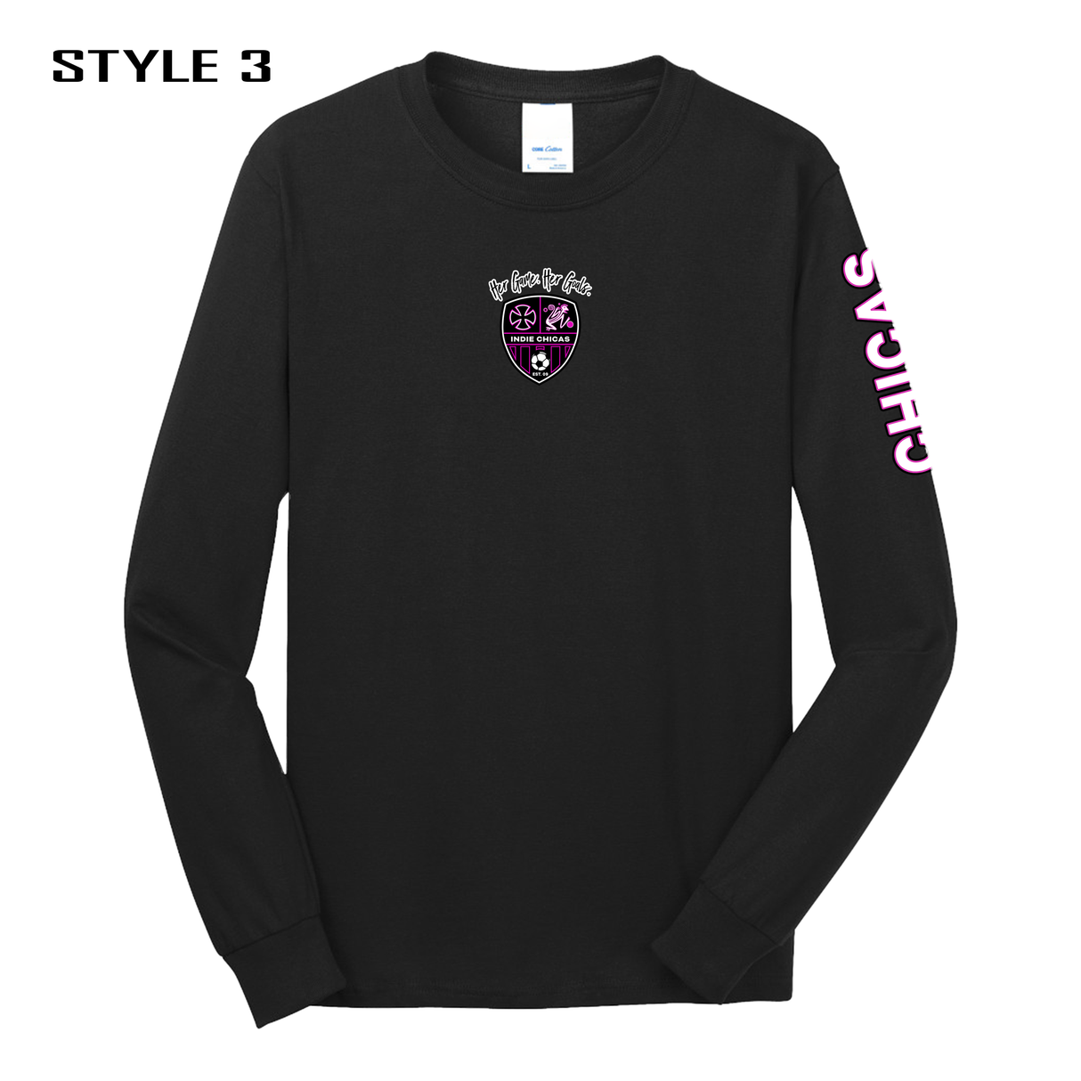 Indie Chicas Fan Tee LS [Adult/Unisex]