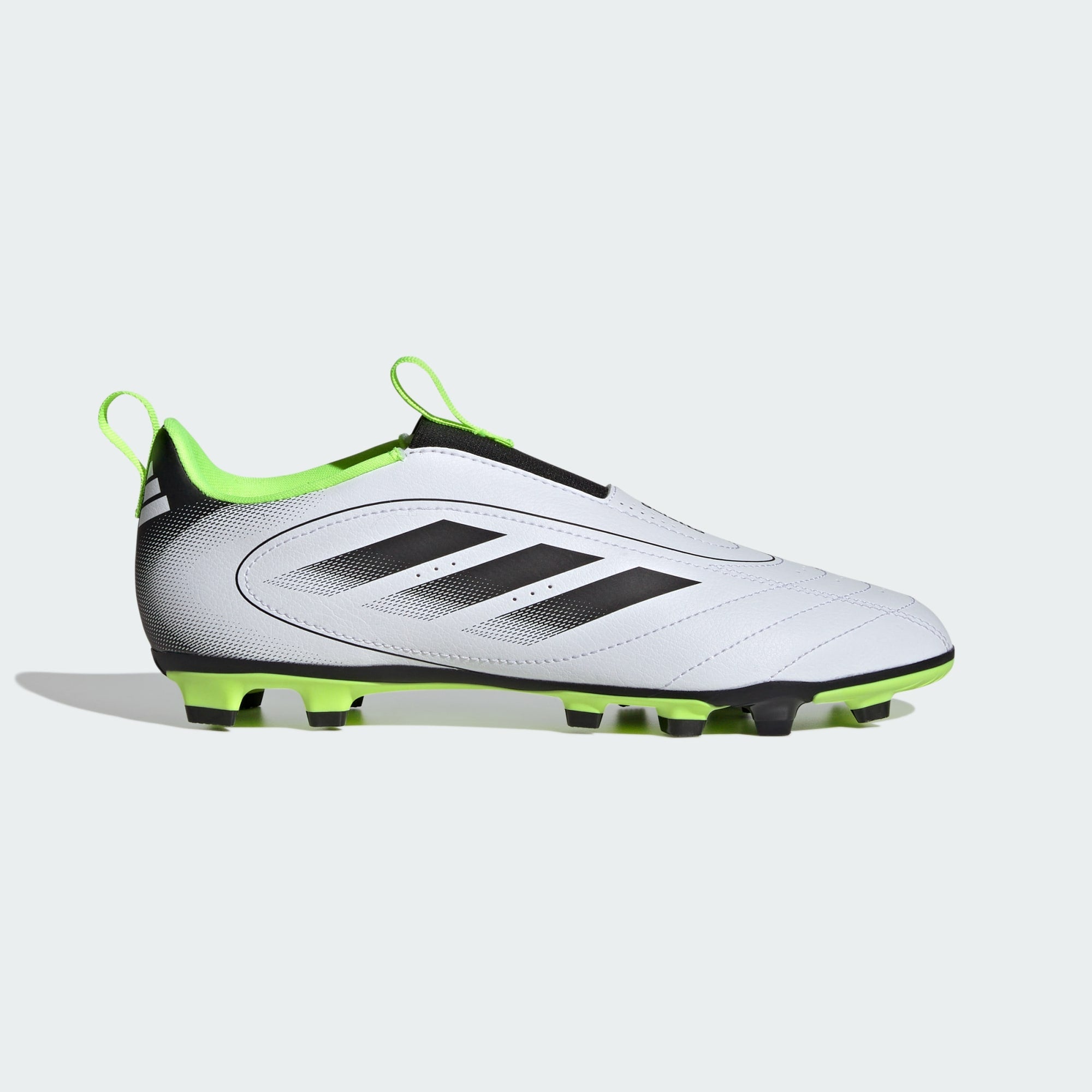 Junior Goletto IX LL FG [White/Black/Lucid Lemon]