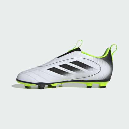 Junior Goletto IX LL FG [White/Black/Lucid Lemon]