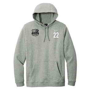 Pelada Academy | Nike Club Hoodie [Men's] - Gray/Black
