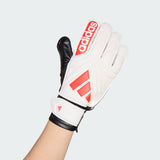 Junior Copa Club Keeper Glove [White/Lucid Red]