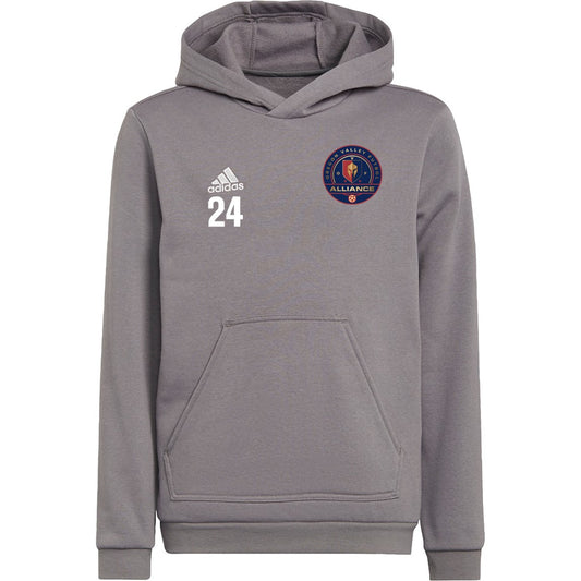 OVF Grey Hooded Sweatshirt [Youth]