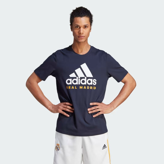 Real Madrid DNA Graphic T-Shirt [Navy]