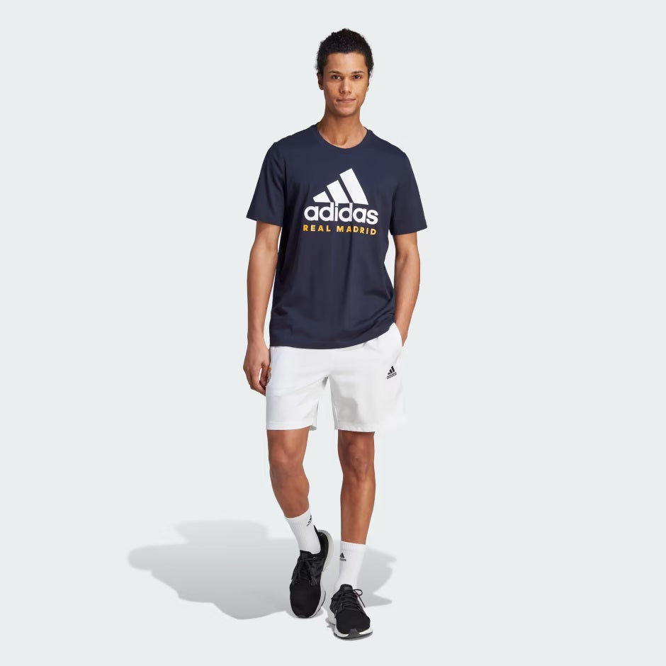 Real Madrid DNA Graphic T-Shirt [Navy]