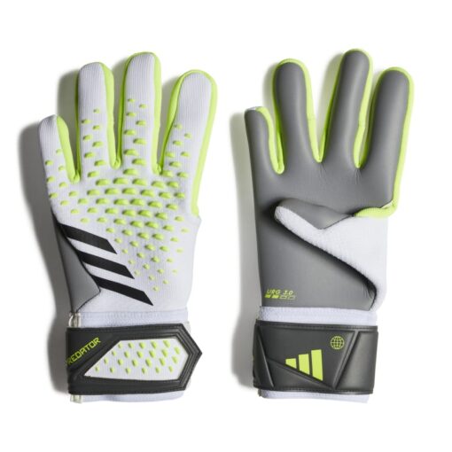 Predator League GK Gloves [White/ Lucid Lemon]