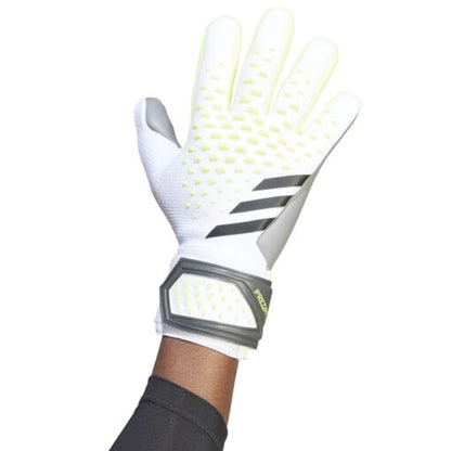 Predator League GK Gloves [White/ Lucid Lemon]