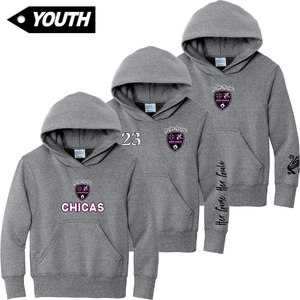 Indie Chicas Fan Hoodie Grey [Youth]