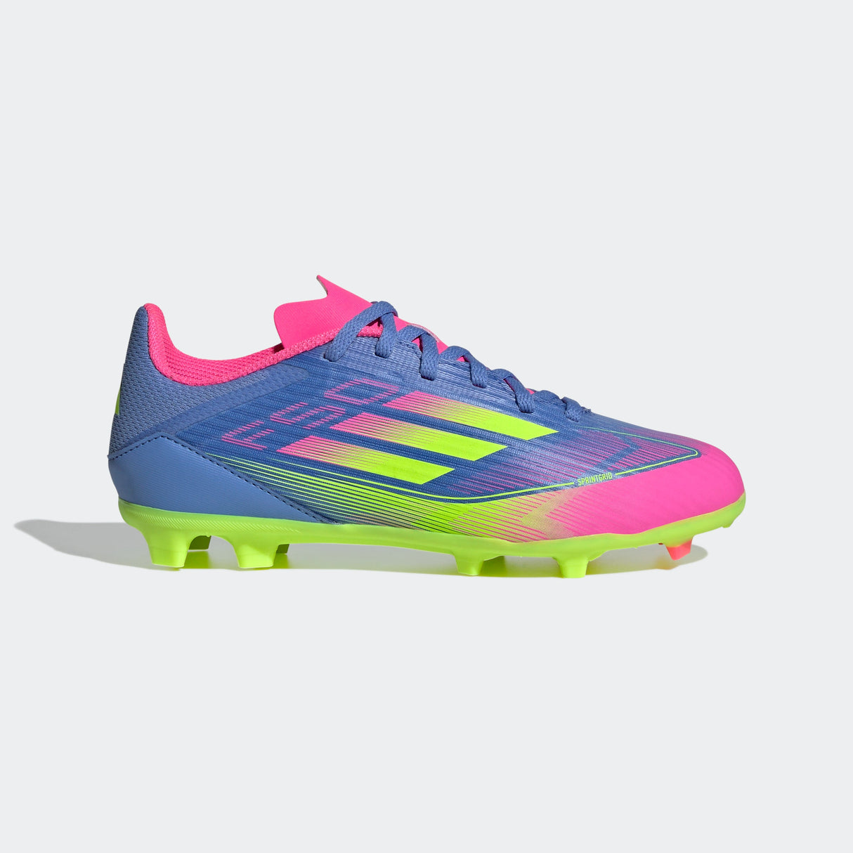Junior F50 League FG/MG [Blue/ Lucid Lemon/ Lucid Pink]