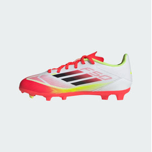 Junior F50 League FG/MG [White/Core Black/Solar Yellow]