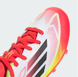 Junior F50 League FG/MG [White/Core Black/Solar Yellow]