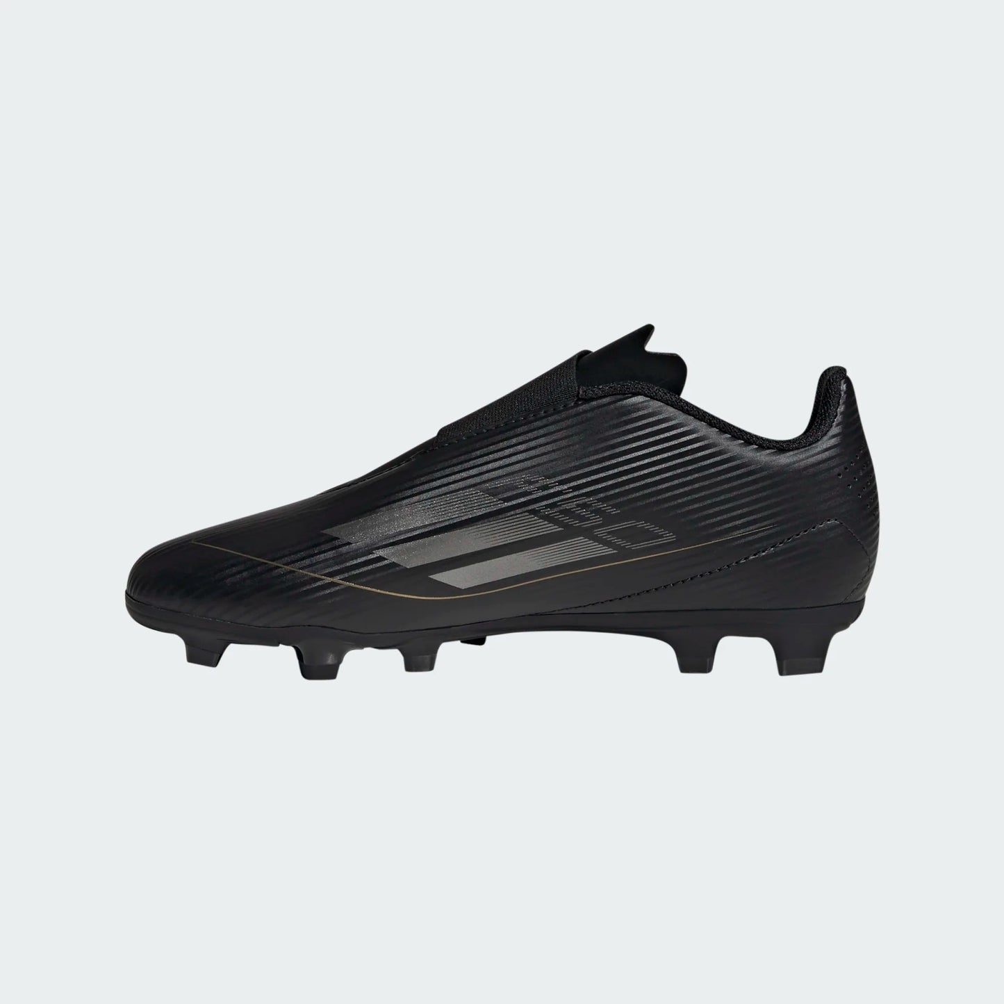 Junior F50 Club Velcro FxG [Black/Gold]