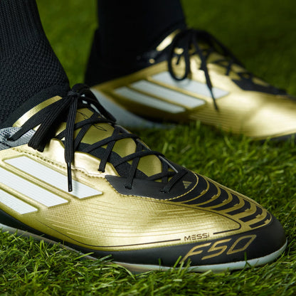 Adidas F50 Elite Messi FG [Black/Gold]