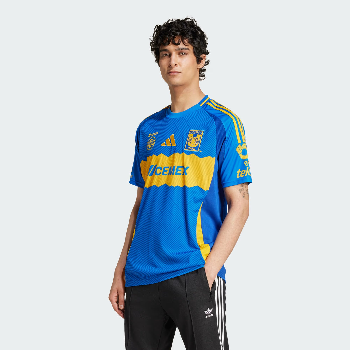 adidas gazelle silver green womens adidas Tigres UANL 25/26 Home Jersey (Gold/Blue) S main image 0