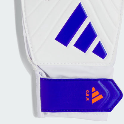 Youth Copa Club Keeper Glove [White/Blue]