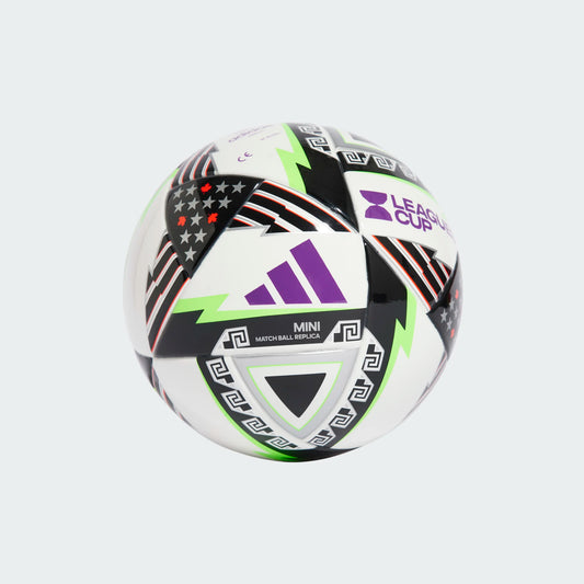 Adidas League Cup League Mini Ball [White/Purple/Green]