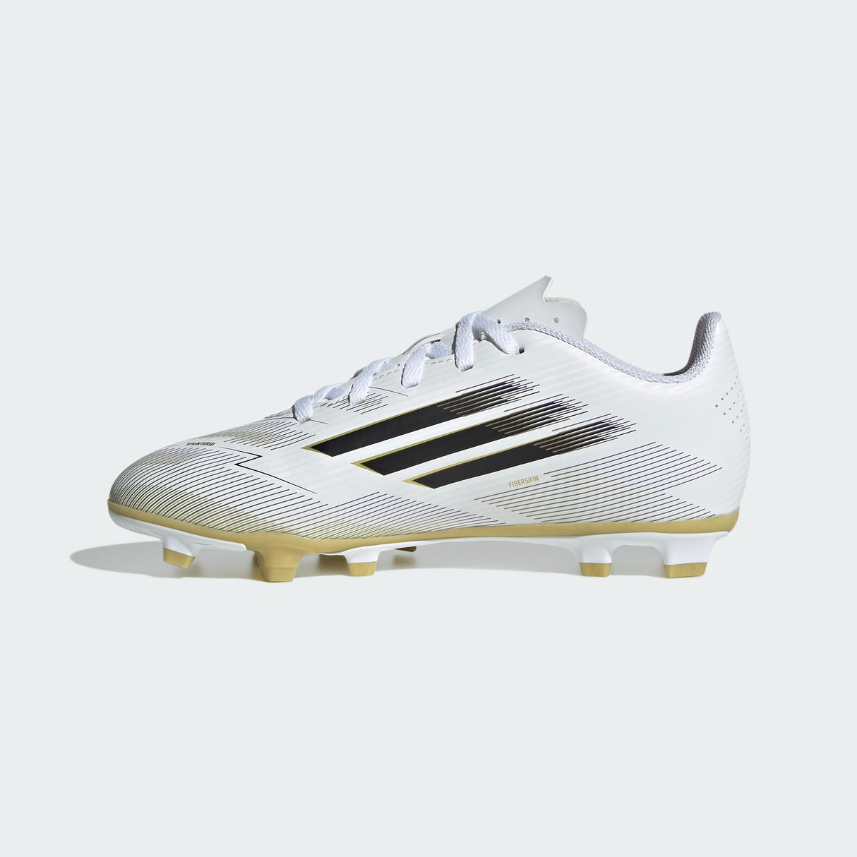Junior F50 Club FG/MG [White/Core Black/Gold]