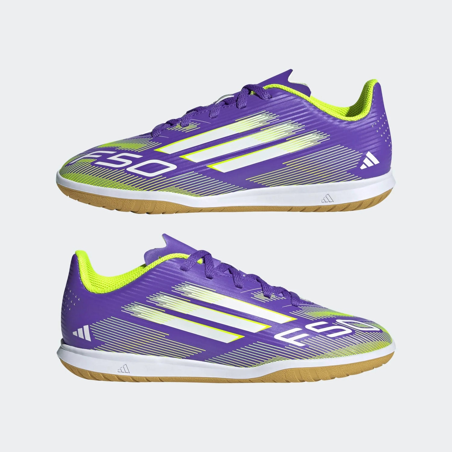 Junior F50 Club IN [Purple/White/Lucid Lemon]