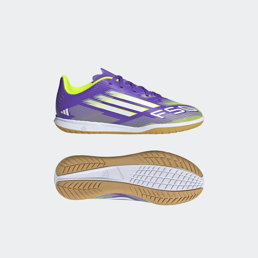 Junior F50 Club IN [Purple/White/Lucid Lemon]