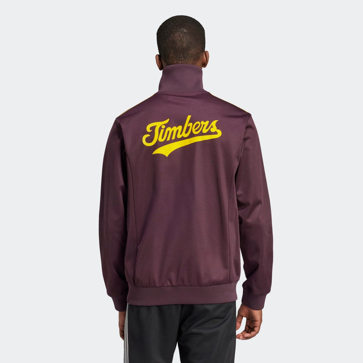 Portland Timbers Track Jacket Men's [Maroon/Yellow]