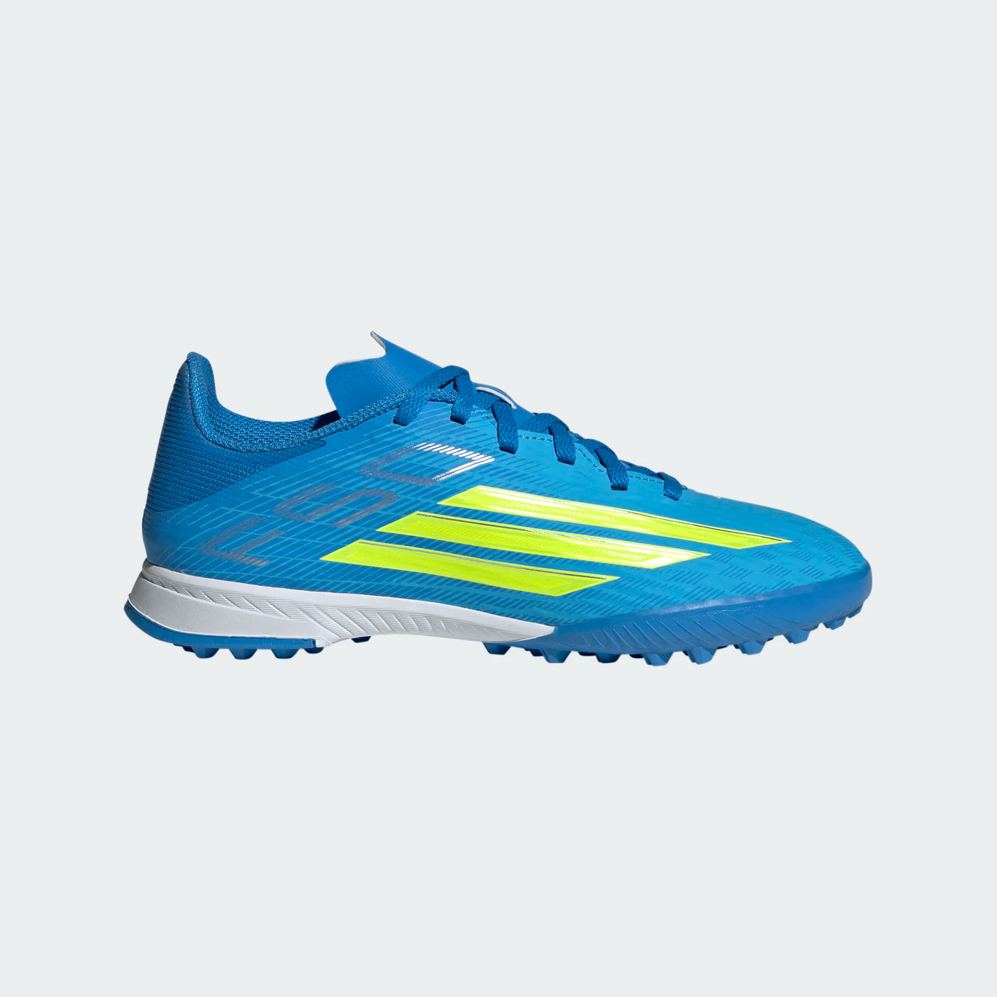 Junior F50 League TF [Ray Blue/Solar Yellow/Aqua]