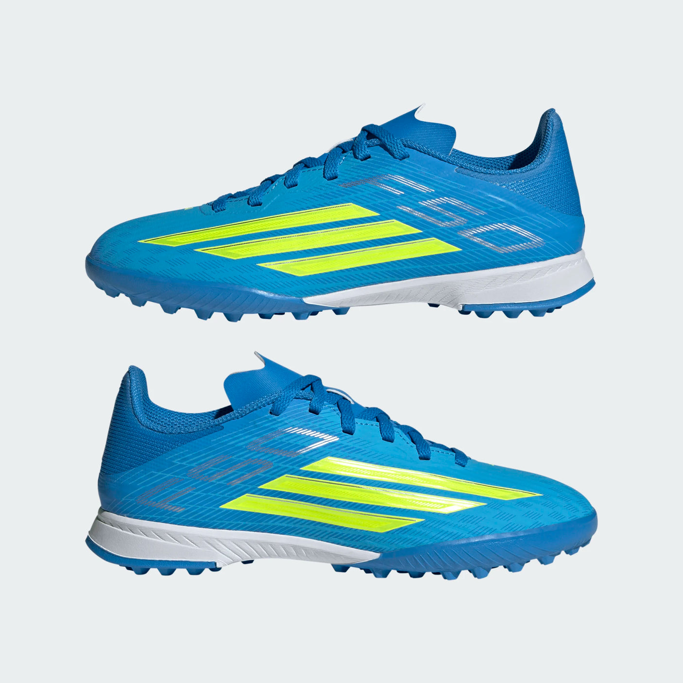 Junior F50 League TF [Ray Blue/Solar Yellow/Aqua]