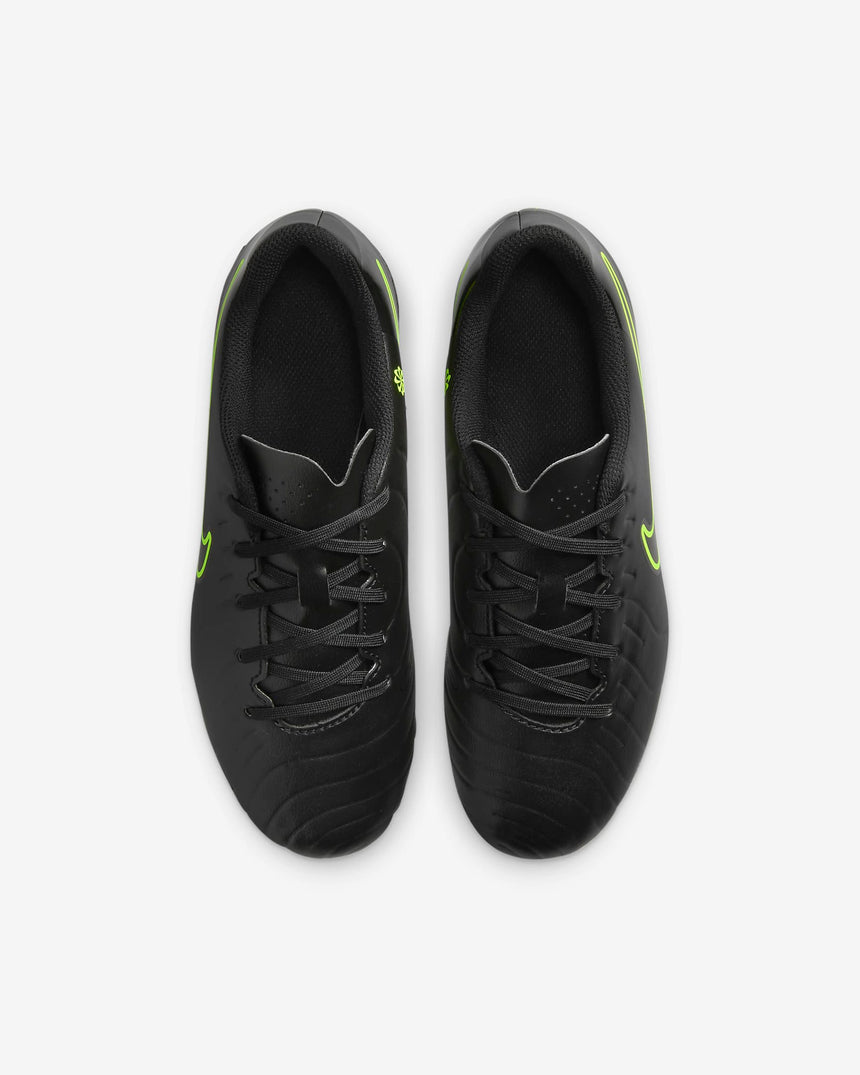 Junior Tiempo Legend 10 Club FG/MG [Black/Volt]