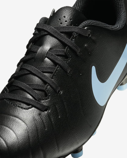 Junior Tiempo Legend 10 Club FG/MG [Black/Ice Blue]