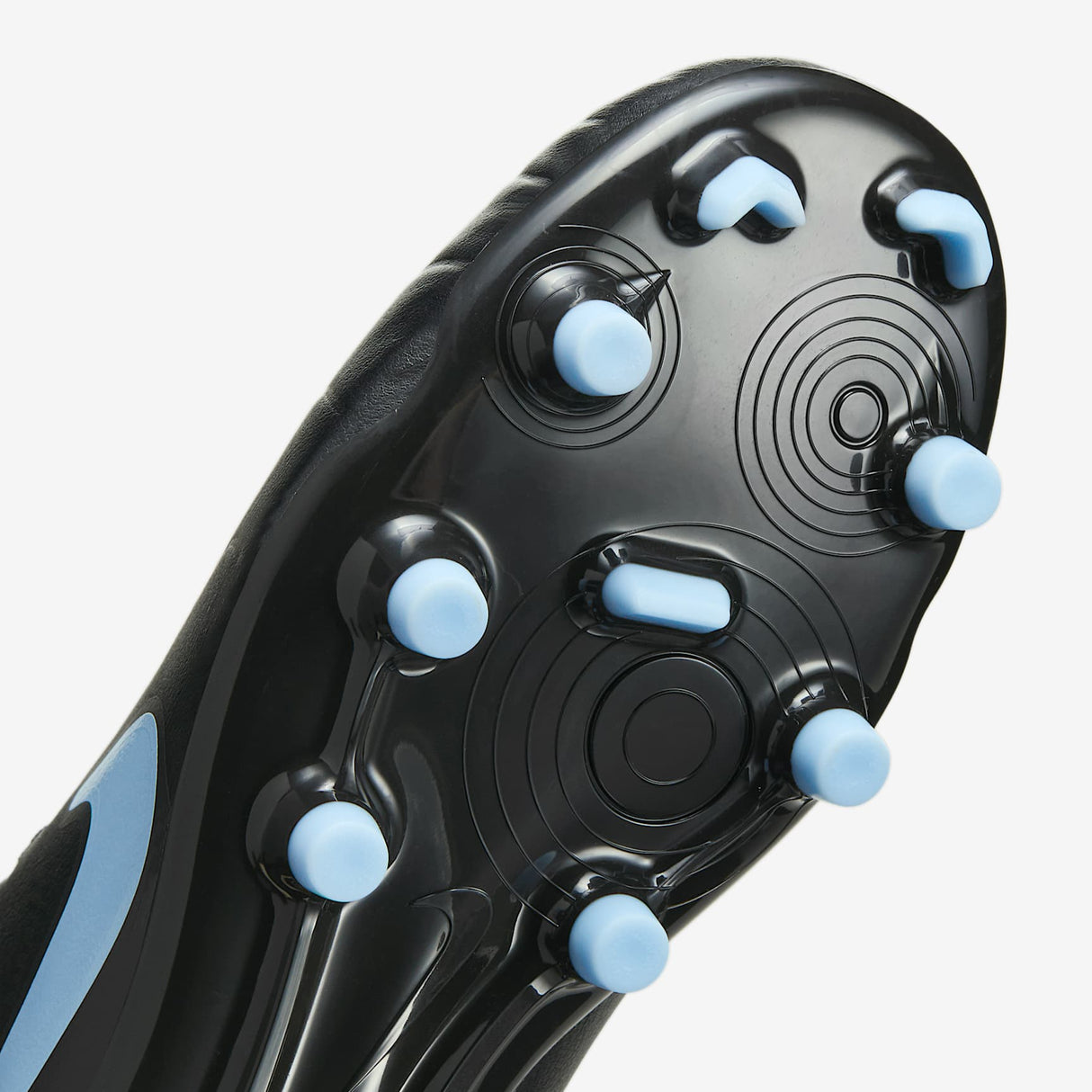 Junior Tiempo Legend 10 Club FG/MG [Black/Ice Blue]