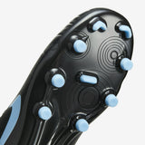 Junior Tiempo Legend 10 Club FG/MG [Black/Ice Blue]