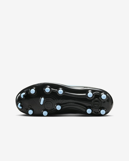 Junior Tiempo Legend 10 Club FG/MG [Black/Ice Blue]