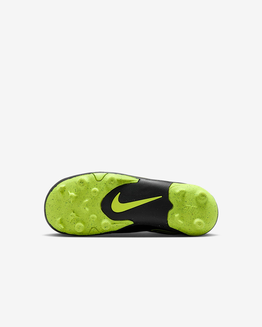 Litle Kids Tiempo Legend 10 Club FG/MG [Black/Volt]