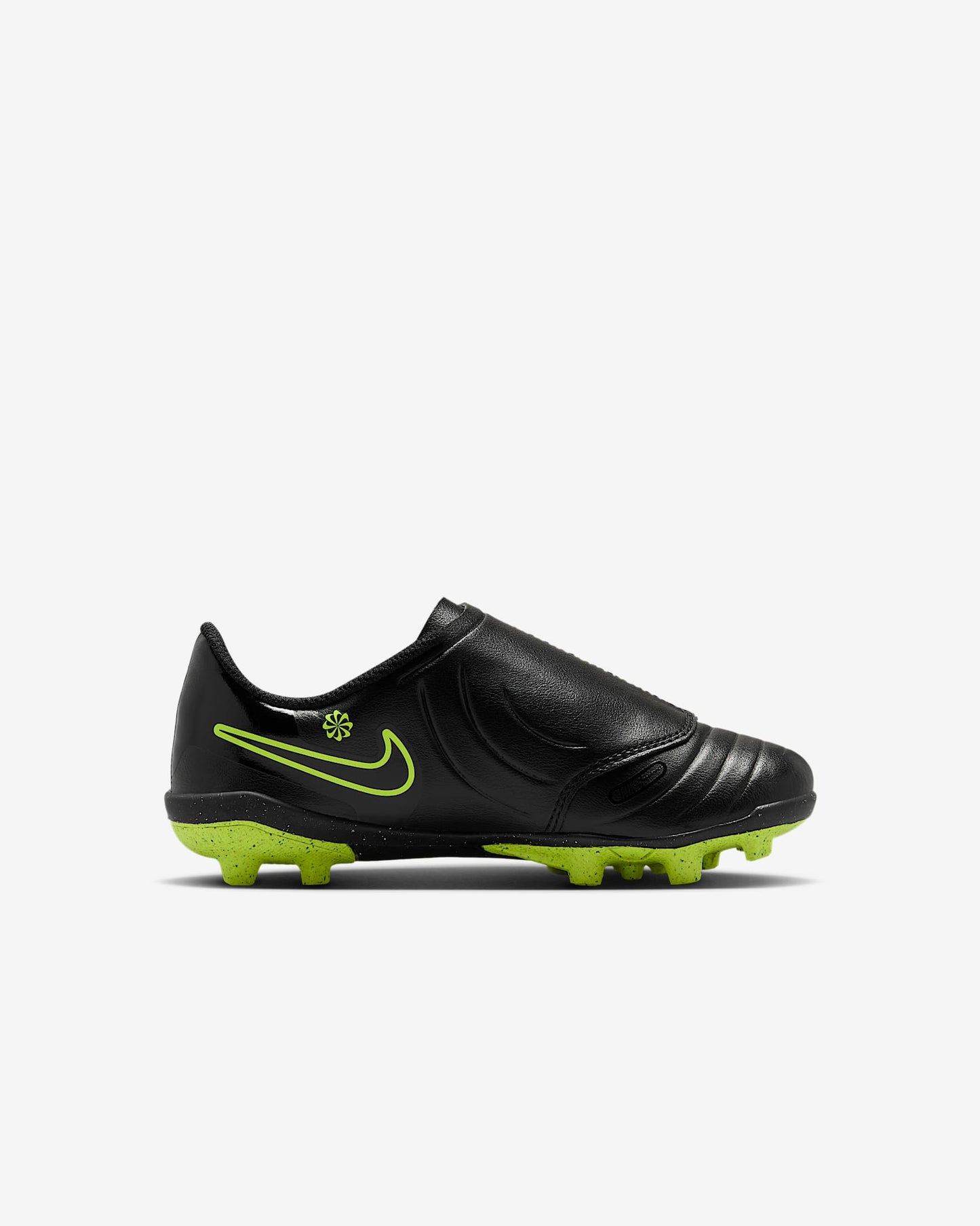 Litle Kids Tiempo Legend 10 Club FG/MG [Black/Volt]