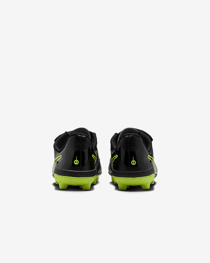 Litle Kids Tiempo Legend 10 Club FG/MG [Black/Volt]