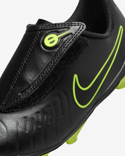 Litle Kids Tiempo Legend 10 Club FG/MG [Black/Volt]