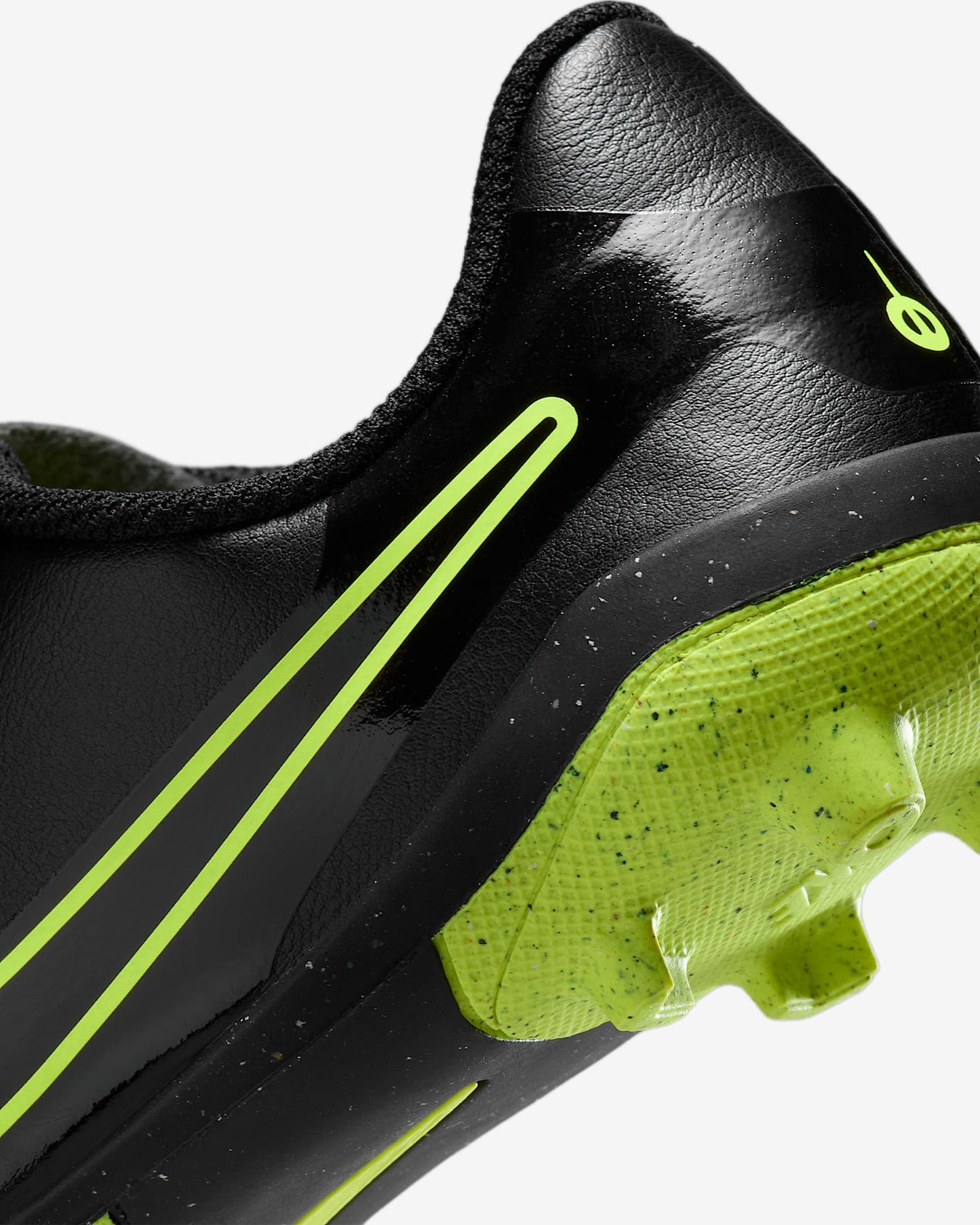 Litle Kids Tiempo Legend 10 Club FG/MG [Black/Volt]