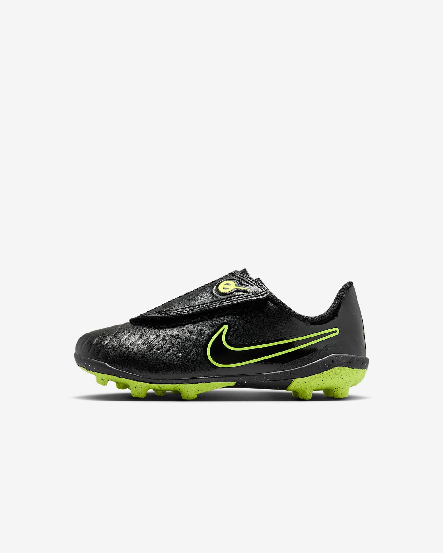 Litle Kids Tiempo Legend 10 Club FG/MG [Black/Volt]